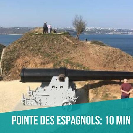 Maison Spacieuse A Deux Pas De La Plage Roscanvel 외부 사진